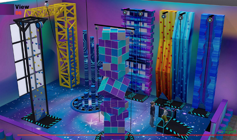 BJ-JB016 - indoor soft play - Trampoline Park | Bluejayset Playground Heaven