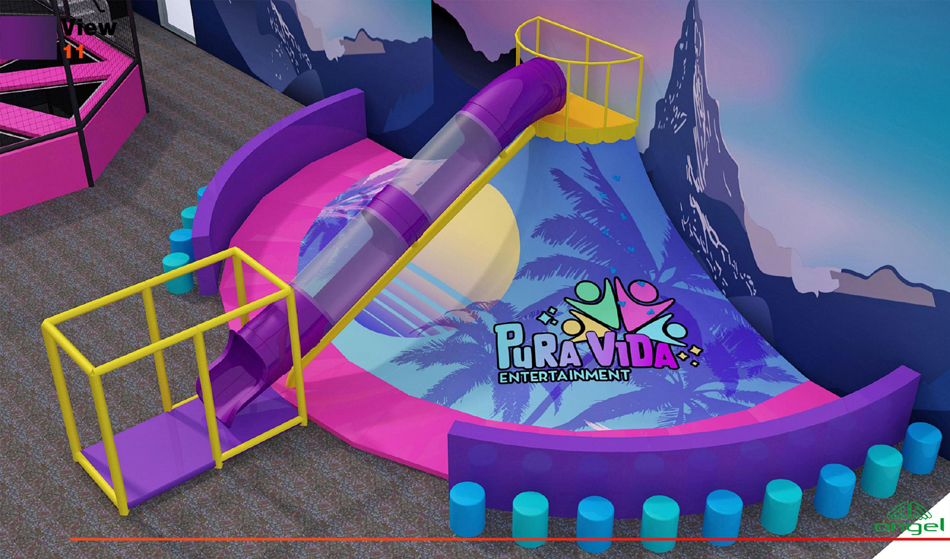 BJ-JB016 - indoor soft play - Trampoline Park | Bluejayset Playground Heaven