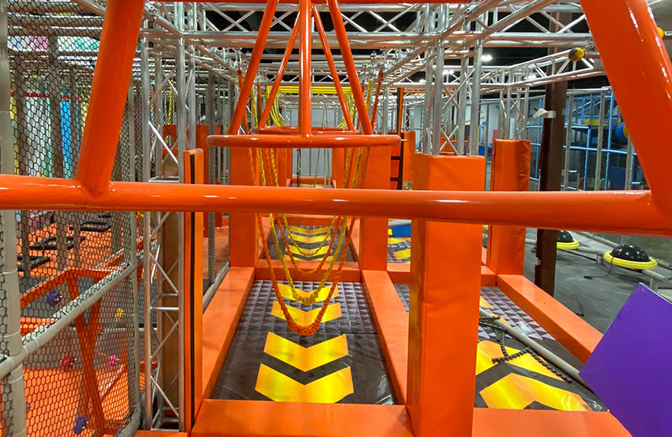 BJ-JA010 - indoor trampoline - Trampoline Park | Bluejayset Playground Heaven