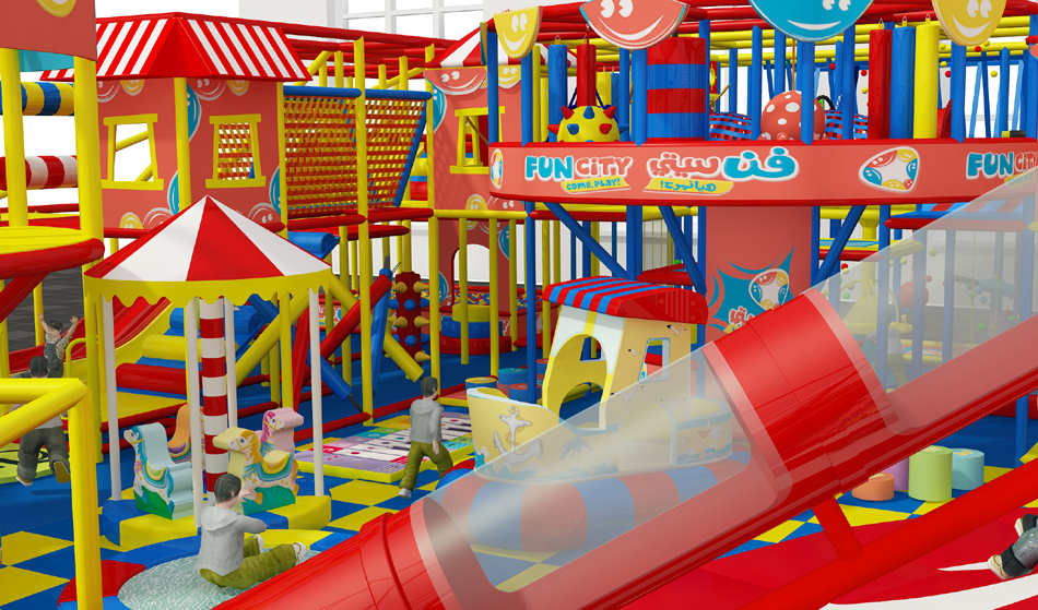 BJ-JD032 - indoor trampoline parkÂ - Trampoline Park | Bluejayset Playground Heaven