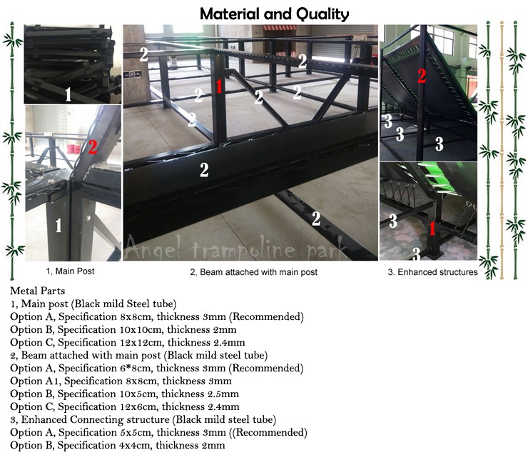BJ-JC010 - indoor trampolines - Trampoline Park | Bluejayset Playground Heaven