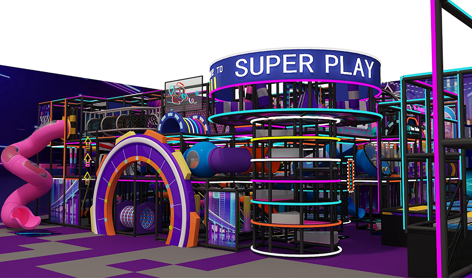 BJ-JD029 - Jumping park for adult - Trampoline Park | Bluejayset Playground Heaven