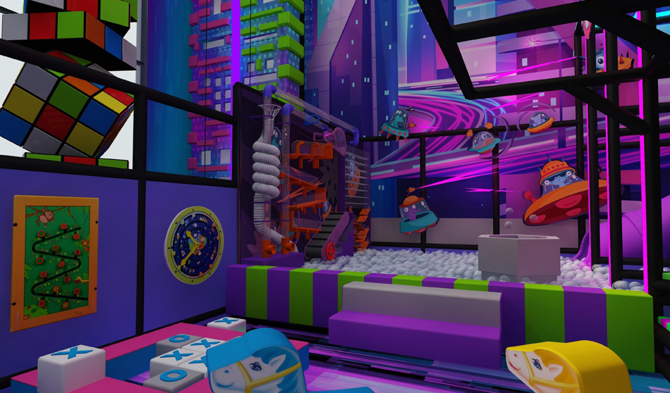 BJ-JD024 - Jumping park for sale - Trampoline Park | Bluejayset Playground Heaven