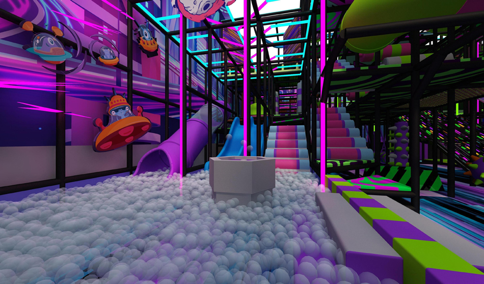 BJ-JD024 - Jumping park for sale - Trampoline Park | Bluejayset Playground Heaven