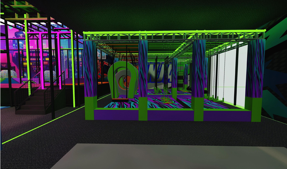 BJ-JD024 - Jumping park for sale - Trampoline Park | Bluejayset Playground Heaven