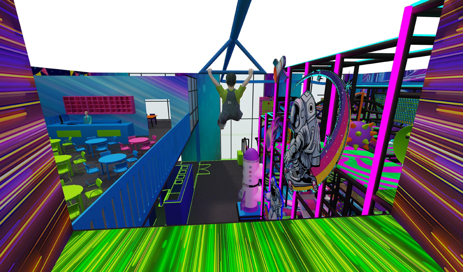 BJ-JD024 - Jumping park for sale - Trampoline Park | Bluejayset Playground Heaven