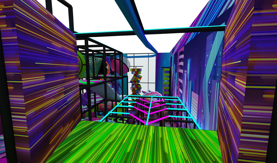 BJ-JD024 - Jumping park for sale - Trampoline Park | Bluejayset Playground Heaven