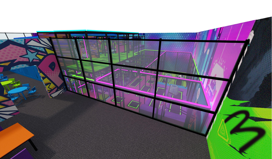 BJ-JD024 - Jumping park for sale - Trampoline Park | Bluejayset Playground Heaven