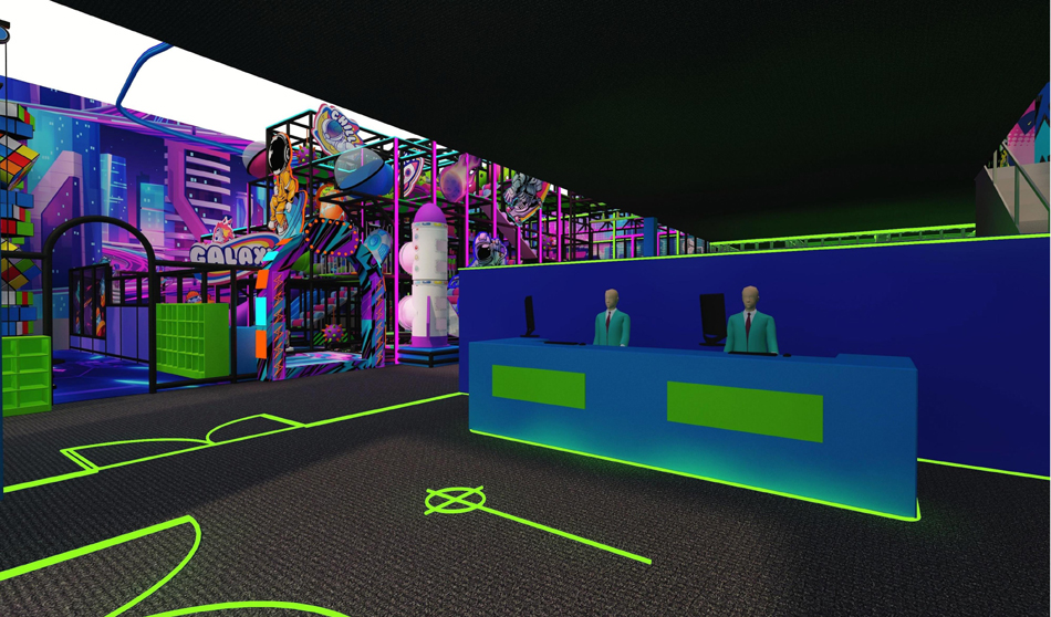 BJ-JD024 - Jumping park for sale - Trampoline Park | Bluejayset Playground Heaven