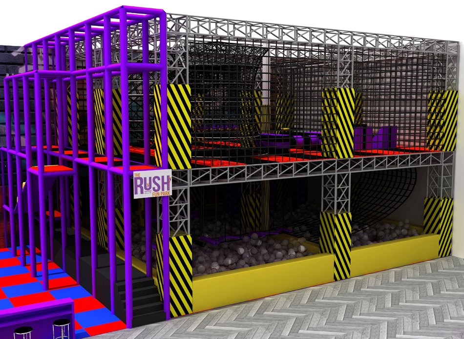 BJ-JB028 - kids trampolineÂ - Trampoline Park | Bluejayset Playground Heaven