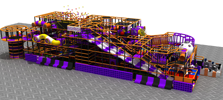 BJ-JB028 - kids trampolineÂ - Trampoline Park | Bluejayset Playground Heaven