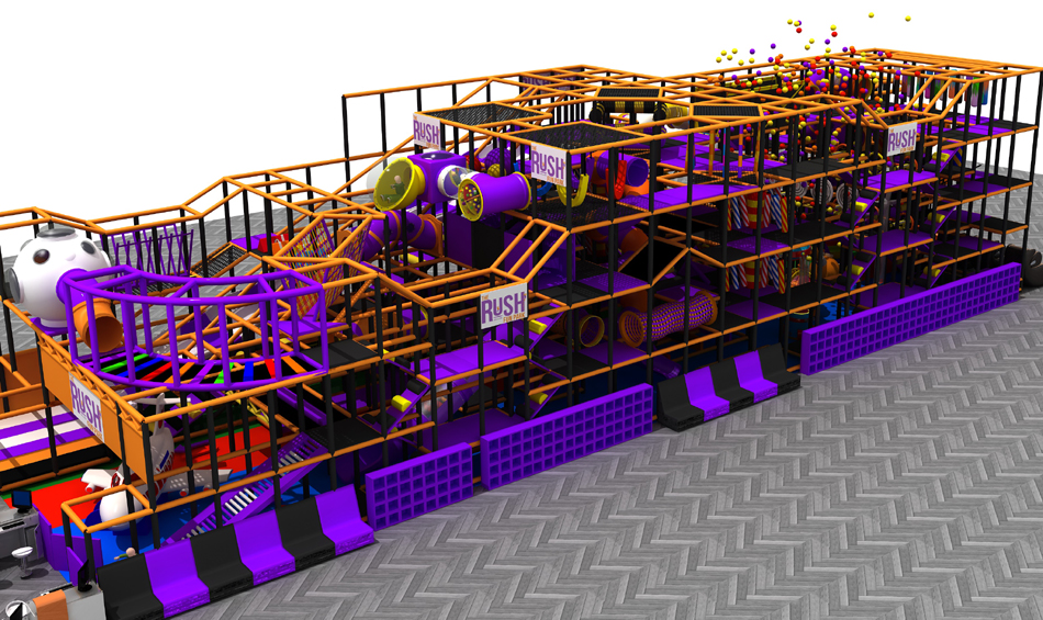 BJ-JB028 - kids trampolineÂ - Trampoline Park | Bluejayset Playground Heaven
