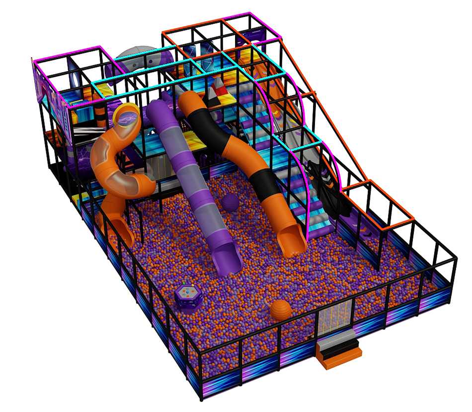 BJ-JB019 - Large trampoline park - Trampoline Park | Bluejayset Playground Heaven