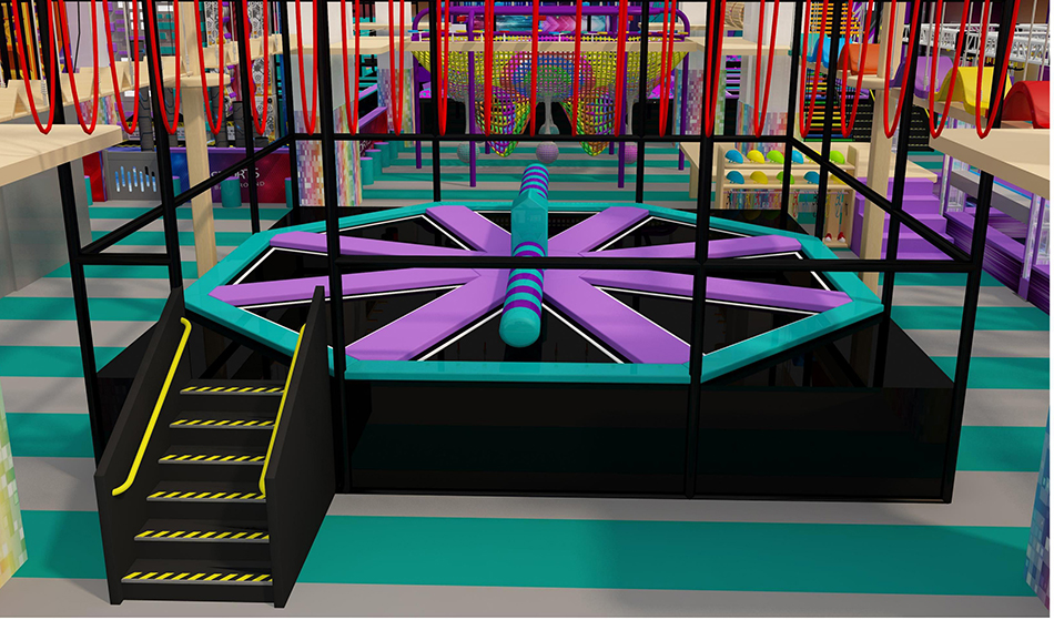 BJ-JA035 - Large trampoline park for sale - Trampoline Park | Bluejayset Playground Heaven