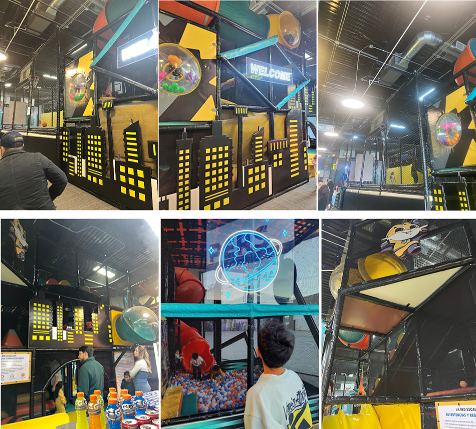 BJ-JA029 - New adventure trampoline park - Trampoline Park | Bluejayset Playground Heaven