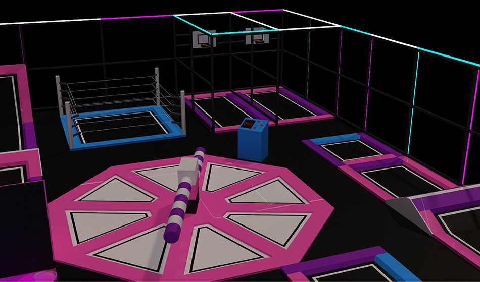 BJ-JD026 - New Trampoline park Center - Trampoline Park | Bluejayset Playground Heaven