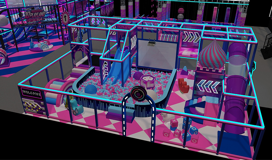 BJ-JD026 - New Trampoline park Center - Trampoline Park | Bluejayset Playground Heaven