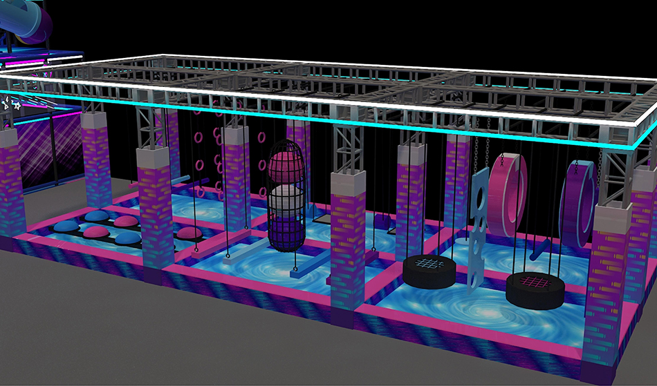BJ-JD026 - New Trampoline park Center - Trampoline Park | Bluejayset Playground Heaven