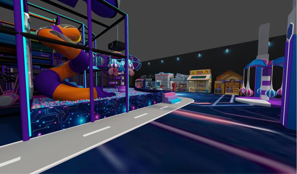 BJ-JC034 - New trampoline park play center - Trampoline Park | Bluejayset Playground Heaven