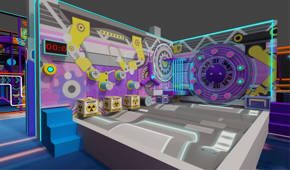 BJ-JC034 - New trampoline park play center - Trampoline Park | Bluejayset Playground Heaven