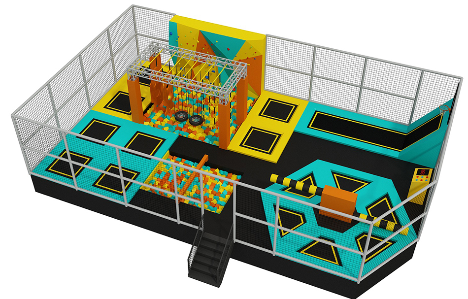 BJ-JC032 - PlayGYM trampoline park - Trampoline Park | Bluejayset Playground Heaven