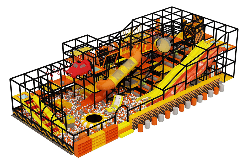 BJ-JD013 - Soft play with Trampoline park - Trampoline Park | Bluejayset Playground Heaven