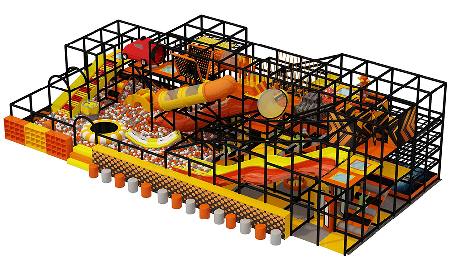 BJ-JD013 - Soft play with Trampoline park - Trampoline Park | Bluejayset Playground Heaven