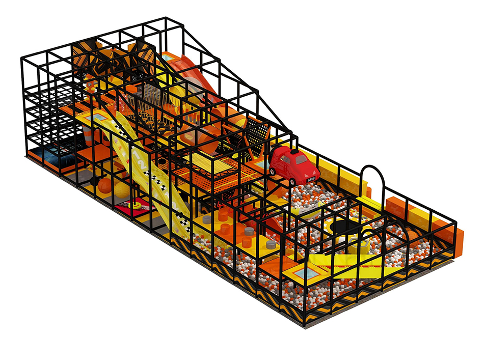 BJ-JD013 - Soft play with Trampoline park - Trampoline Park | Bluejayset Playground Heaven