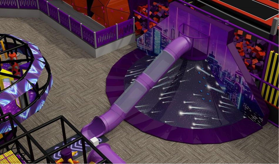 BJ-JB027 - Super Adventure park - Trampoline Park | Bluejayset Playground Heaven