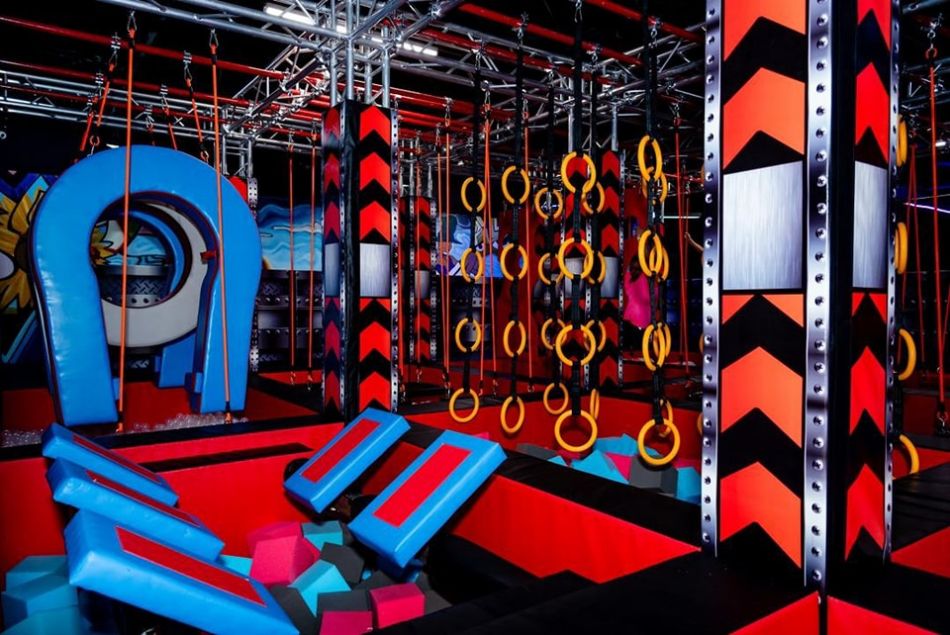BJ-JA034 - Super adventure trampoline park - Trampoline Park | Bluejayset Playground Heaven