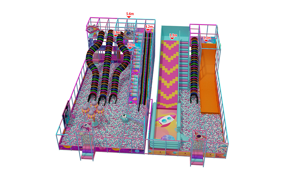 BJ-JB011 - Super jumping trampoline park - Trampoline Park | Bluejayset Playground Heaven