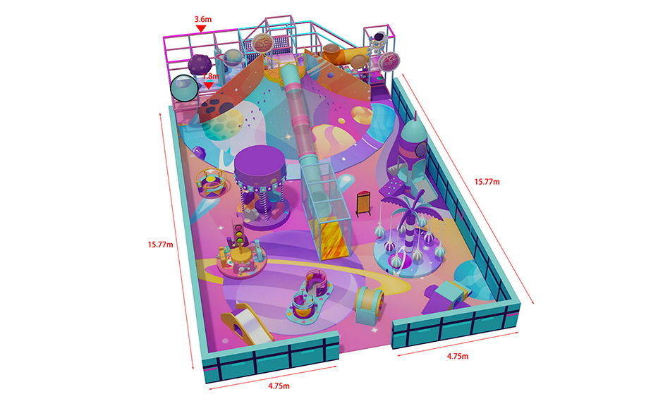 BJ-JB011 - Super jumping trampoline park - Trampoline Park | Bluejayset Playground Heaven