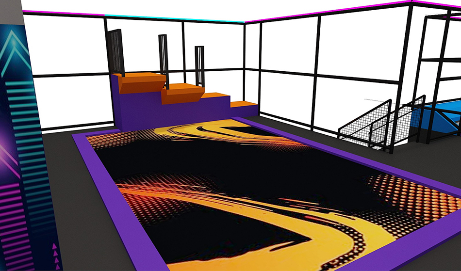 BJ-JB033 - Super larger Family Entertainment Center - Trampoline Park | Bluejayset Playground Heaven