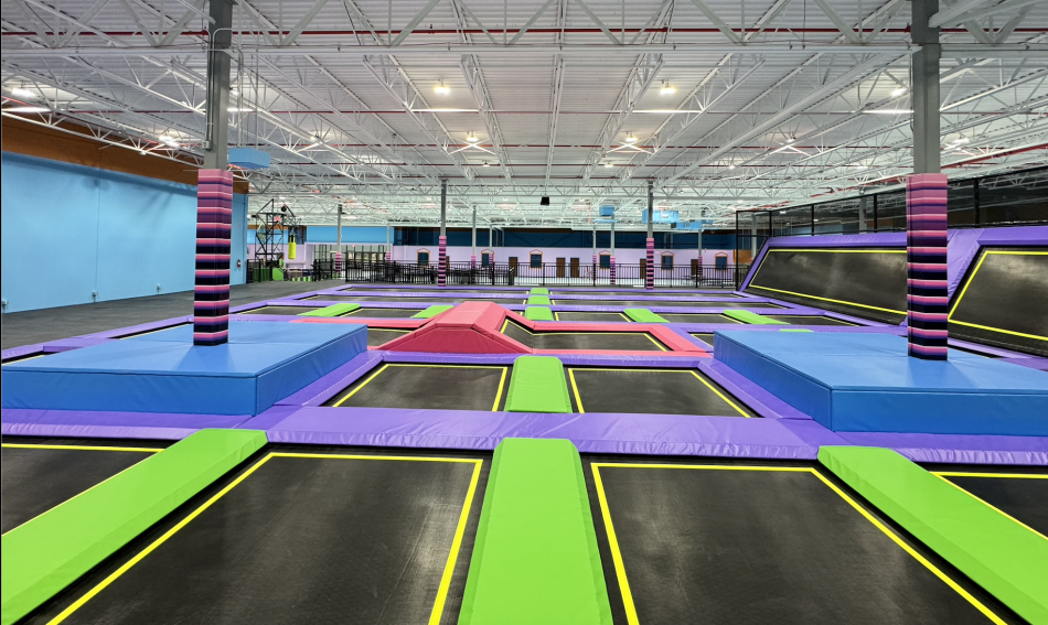 BJ-JB008 - Super trampoline park - Trampoline Park | Bluejayset Playground Heaven