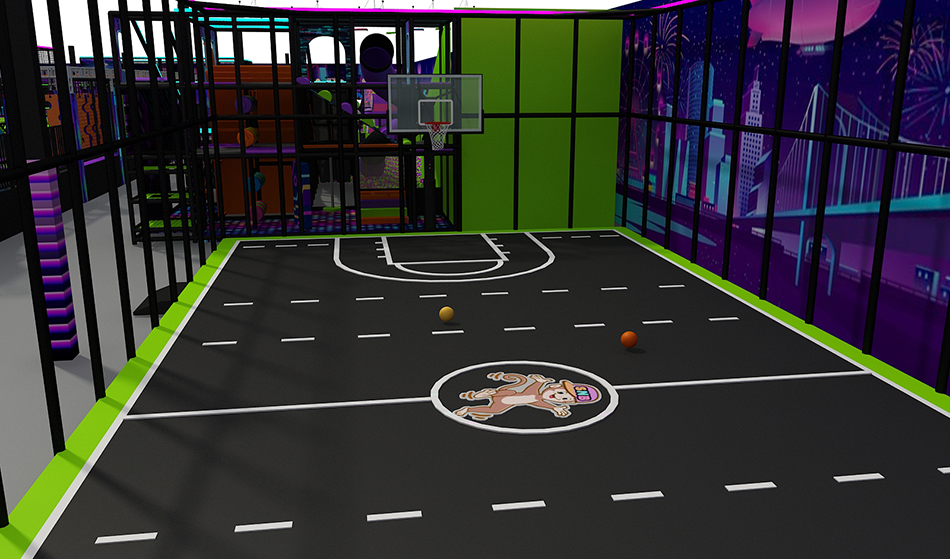 BJ-JB008 - Super trampoline park - Trampoline Park | Bluejayset Playground Heaven