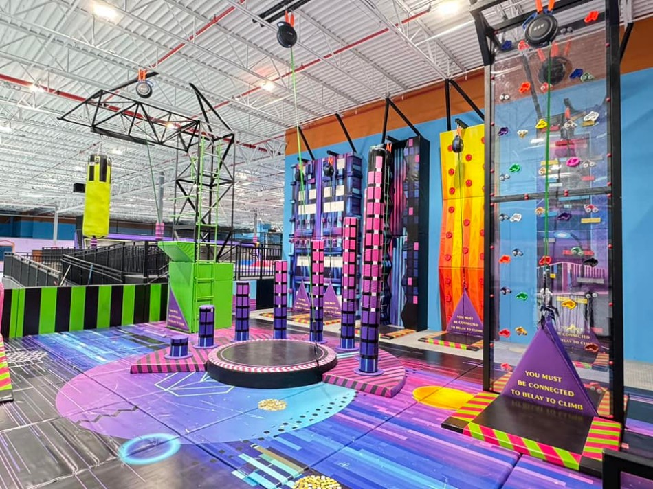 BJ-JB008 - Super trampoline park - Trampoline Park | Bluejayset Playground Heaven