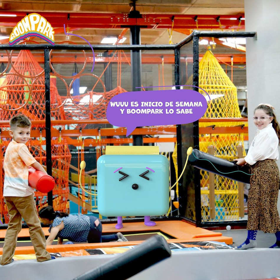 BJ-JB020 - Super Trampoline park in Bolivia - Trampoline Park | Bluejayset Playground Heaven