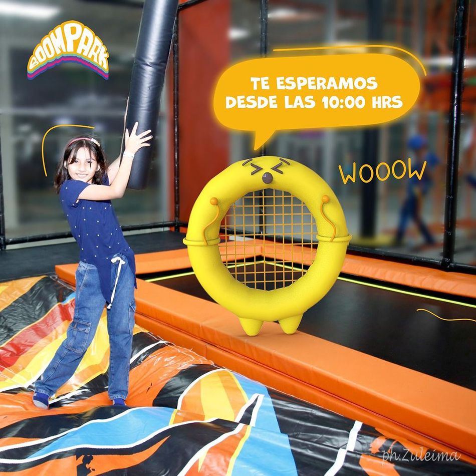 BJ-JB020 - Super Trampoline park in Bolivia - Trampoline Park | Bluejayset Playground Heaven