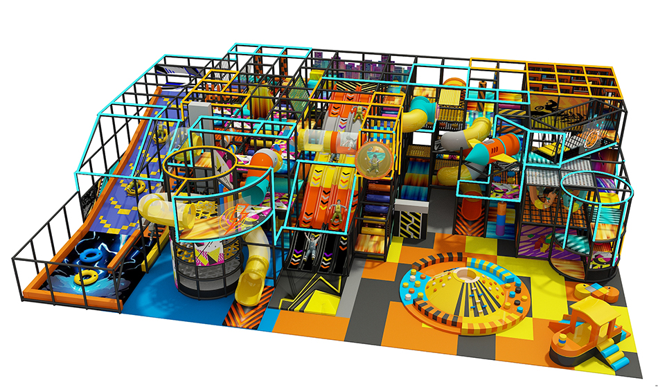 BJ-JB020 - Super Trampoline park in Bolivia - Trampoline Park | Bluejayset Playground Heaven