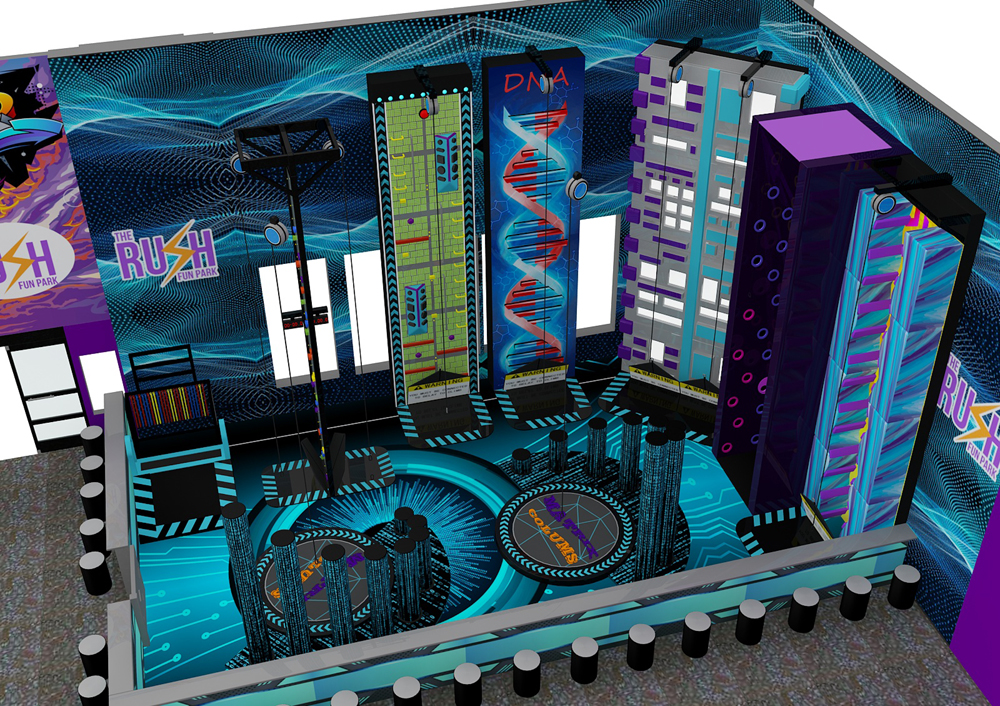 BJ-JA011 - trampoline for sale - Trampoline Park | Bluejayset Playground Heaven