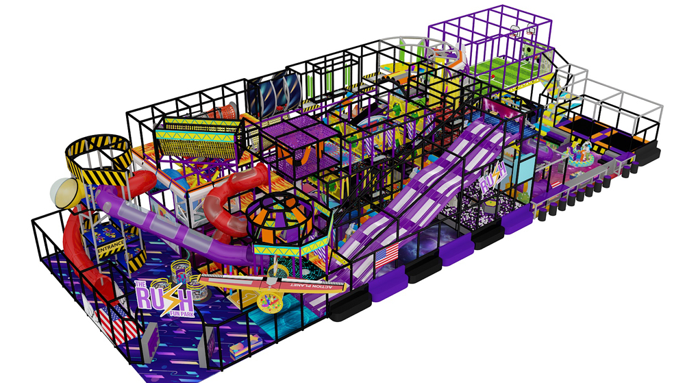 BJ-JA011 - trampoline for sale - Trampoline Park | Bluejayset Playground Heaven