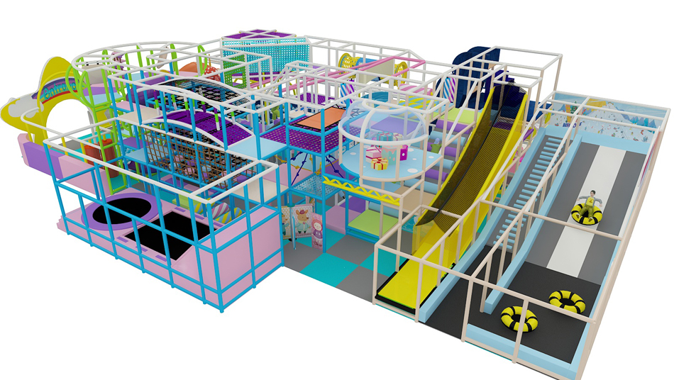 BJ-JB010 - trampoline gymÂ - Trampoline Park | Bluejayset Playground Heaven