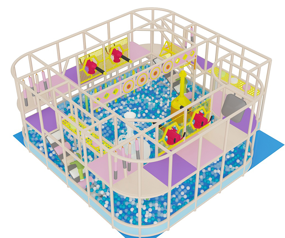 BJ-JB010 - trampoline gymÂ - Trampoline Park | Bluejayset Playground Heaven