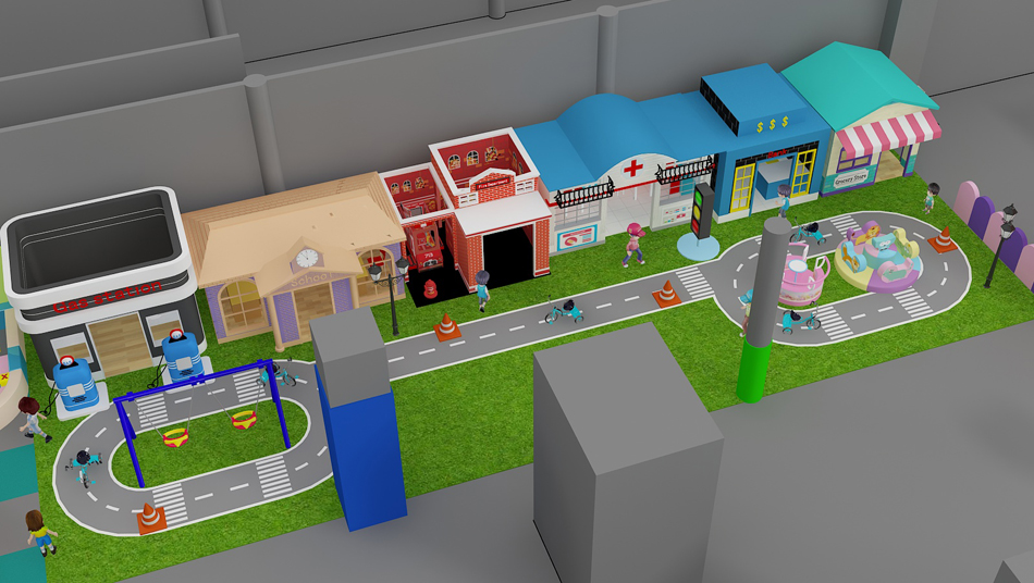 BJ-JB010 - trampoline gymÂ - Trampoline Park | Bluejayset Playground Heaven
