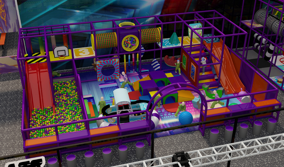 BJ-JB012 - trampoline land - Trampoline Park | Bluejayset Playground Heaven