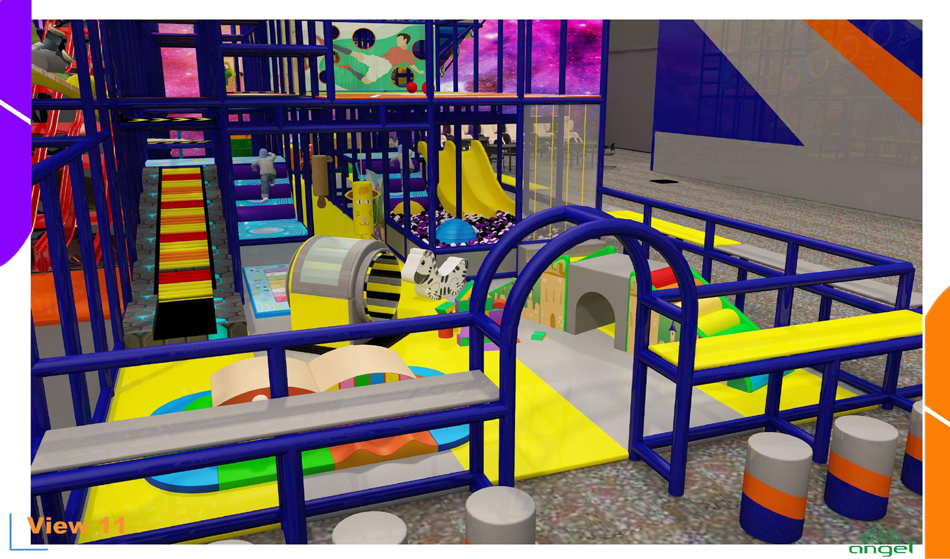 BJ-JB024 - Trampoline park - Trampoline Park | Bluejayset Playground Heaven