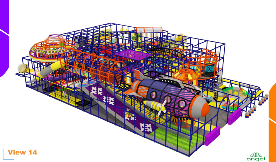 BJ-JB024 - Trampoline park - Trampoline Park | Bluejayset Playground Heaven