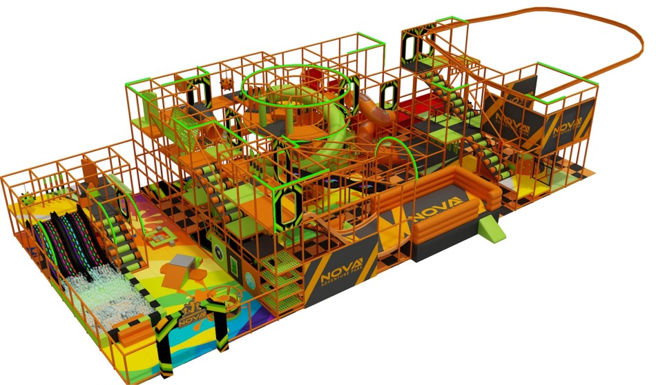 BJ-JB032 - trampoline park - Trampoline Park | Bluejayset Playground Heaven