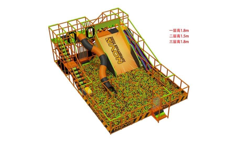 BJ-JB032 - trampoline park - Trampoline Park | Bluejayset Playground Heaven