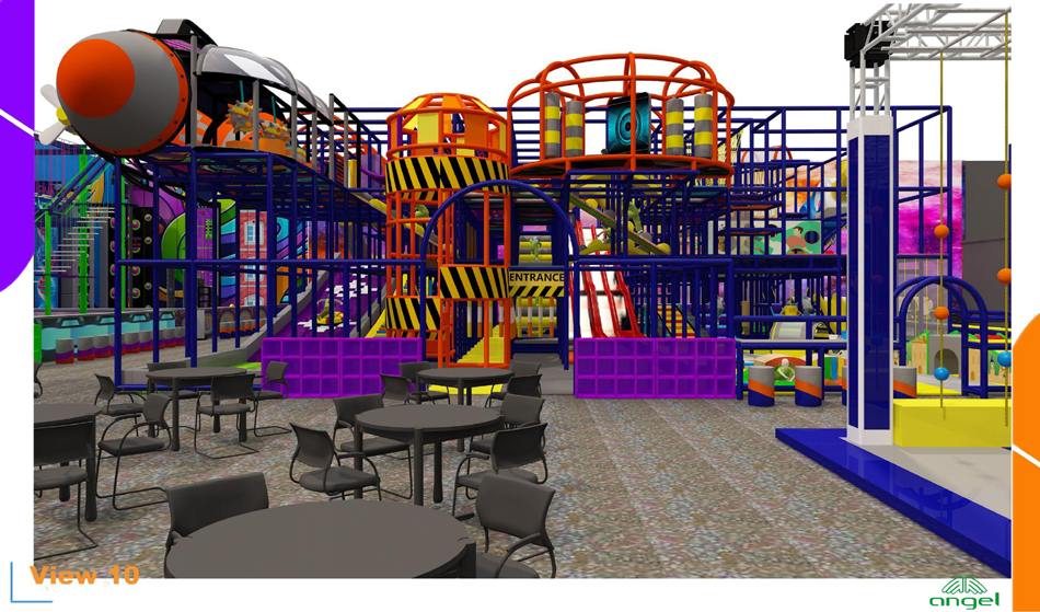 BJ-JB024 - Trampoline park - Trampoline Park | Bluejayset Playground Heaven